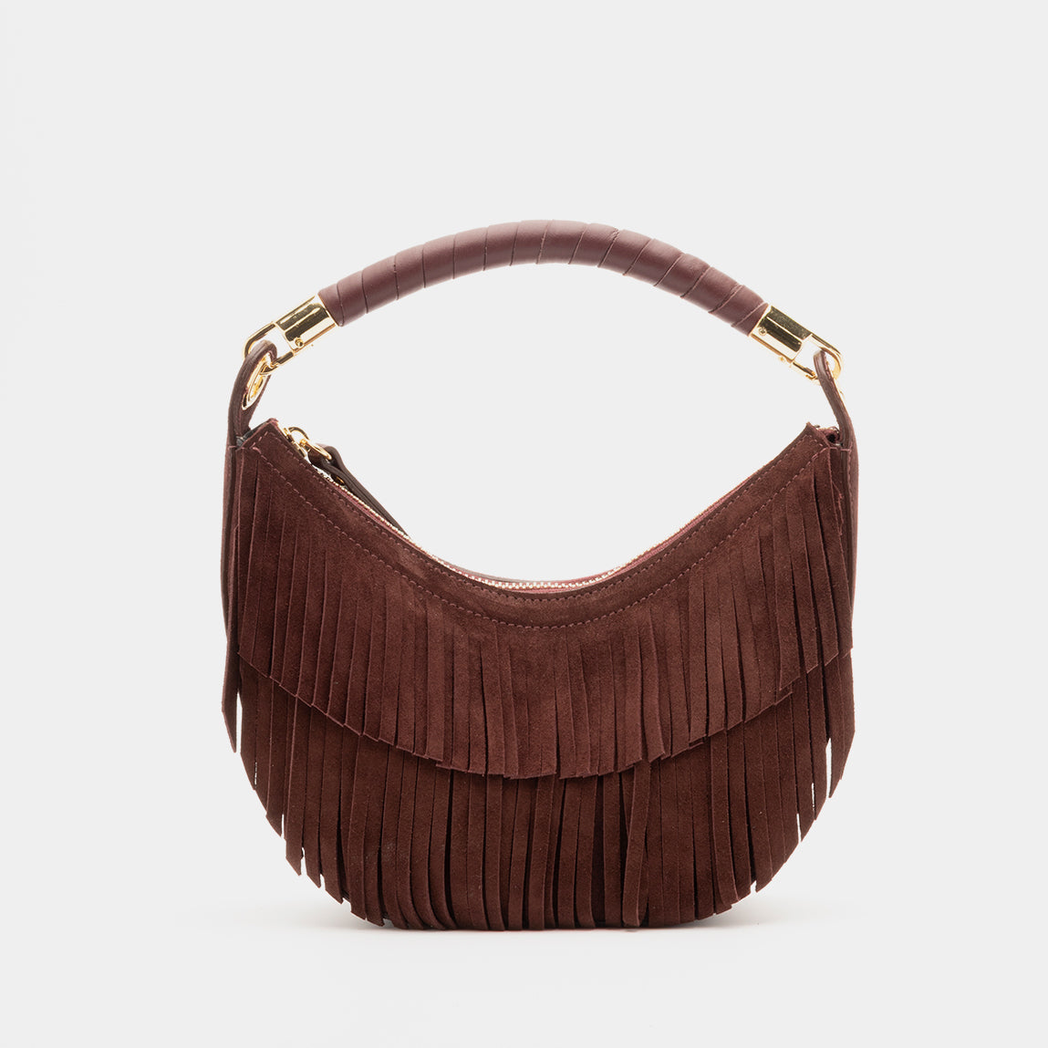 HOBO MARIENNE MINI– SUEDE CON FRANGE
