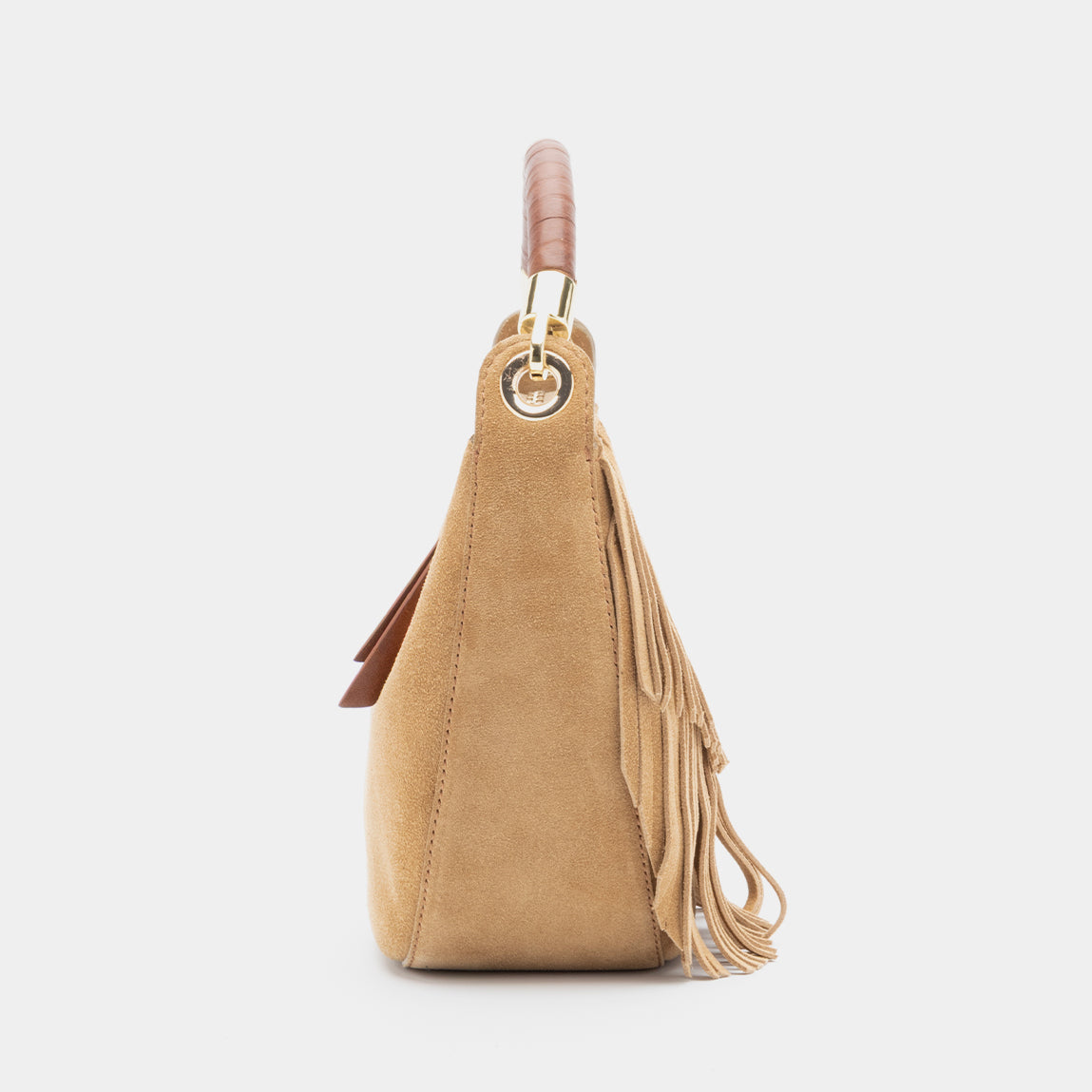 HOBO MARIENNE MINI– SUEDE CON FRANGE