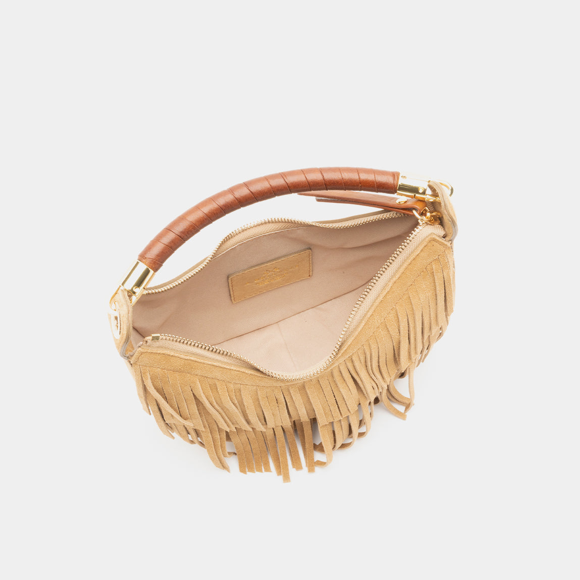 HOBO MARIENNE MINI– SUEDE CON FRANGE