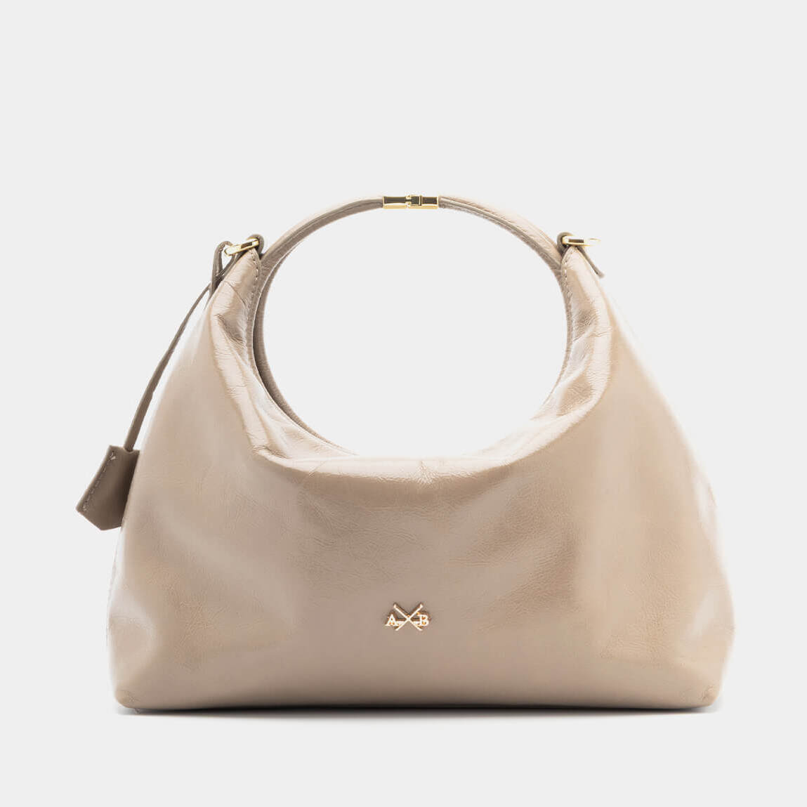NICOLE HOBO BAG IN VITELLO
