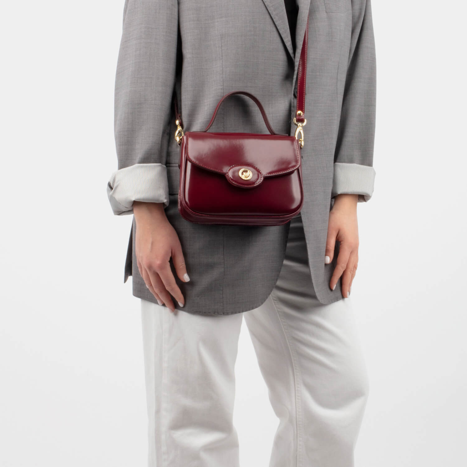 BORSA PICCOLA RENÈ – VITELLO SPECCHIO