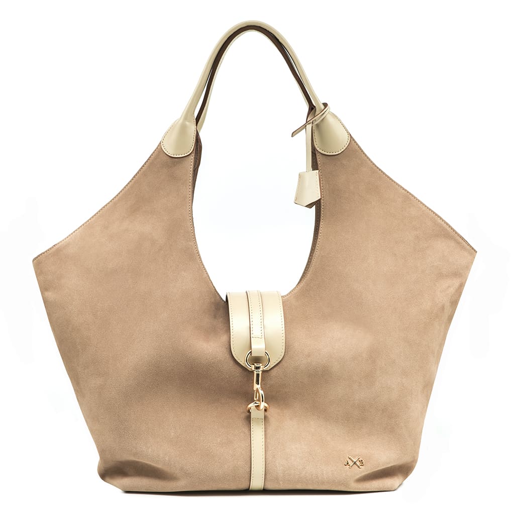 Tote Bag Michelle in Camoscio e Vitello