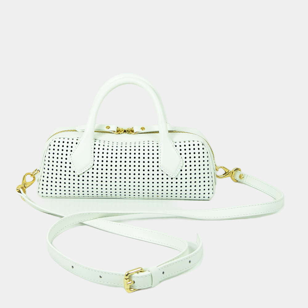 Bauletto Danielle Mini in Vitello Traforato