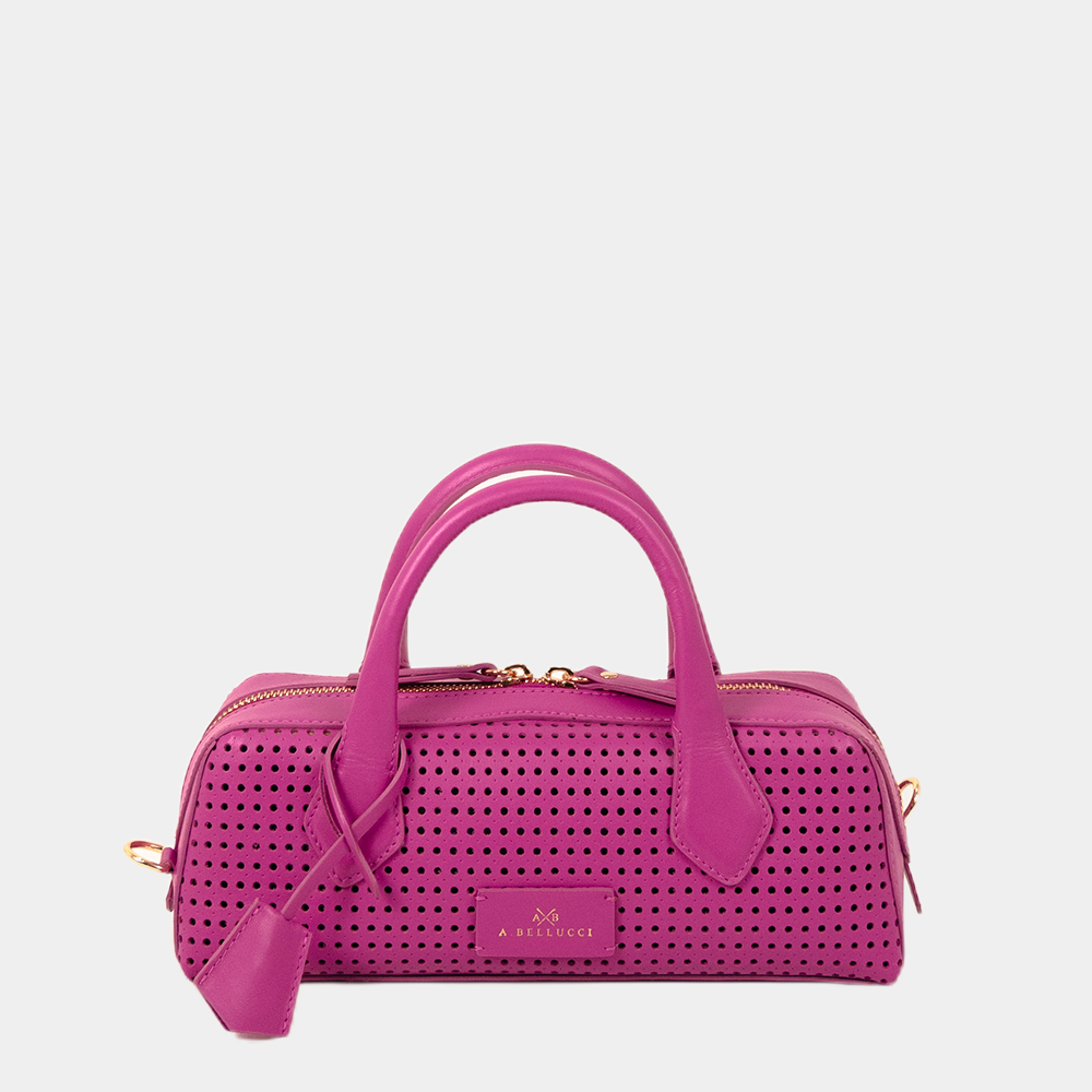 Bauletto Danielle Mini in Vitello Traforato