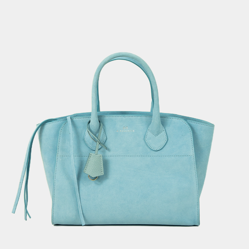 Borsa Tote Louren Media in Camoscio