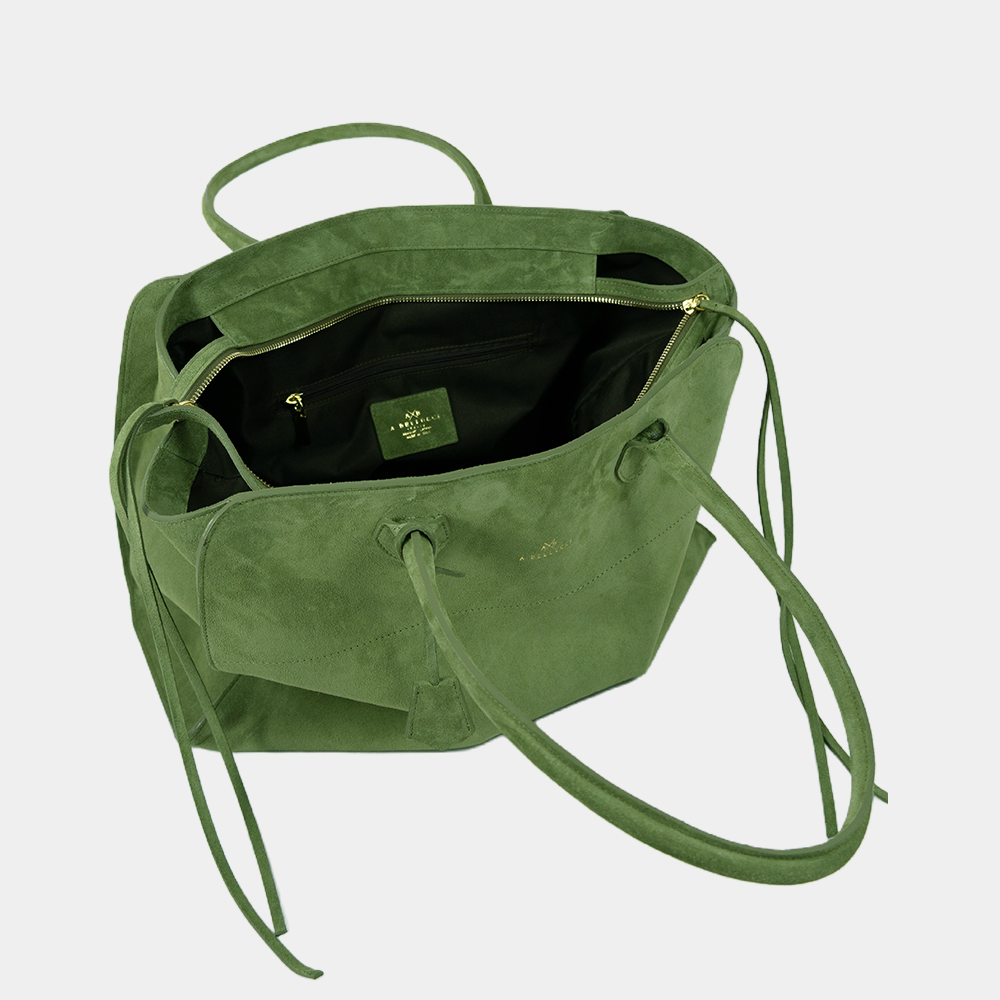 Borsa Tote Louren XL in Camoscio