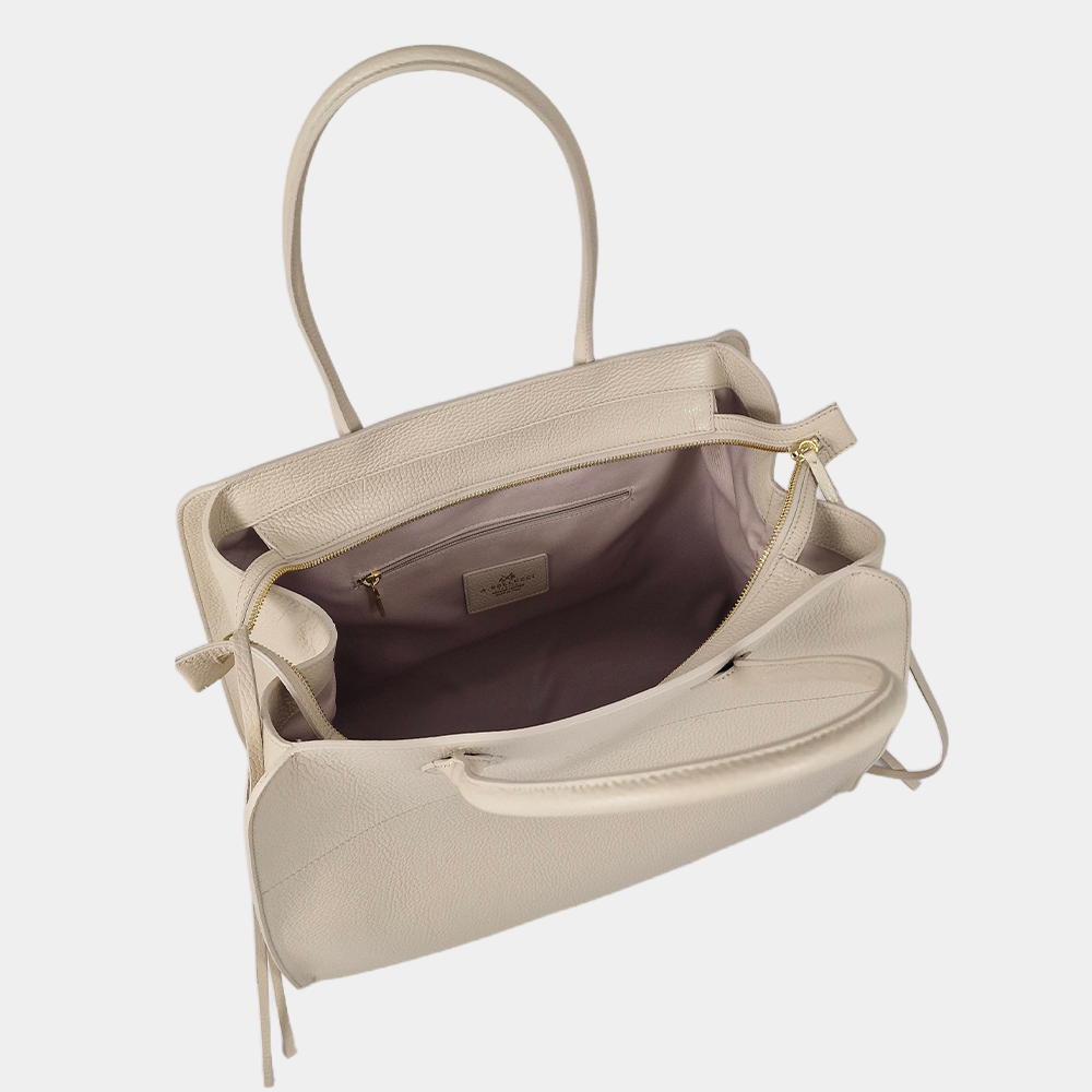 Borsa Tote Louren XL in Vitello Dollaro