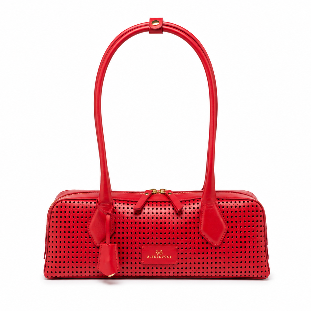 Bauletto Danielle in Vitello Traforato