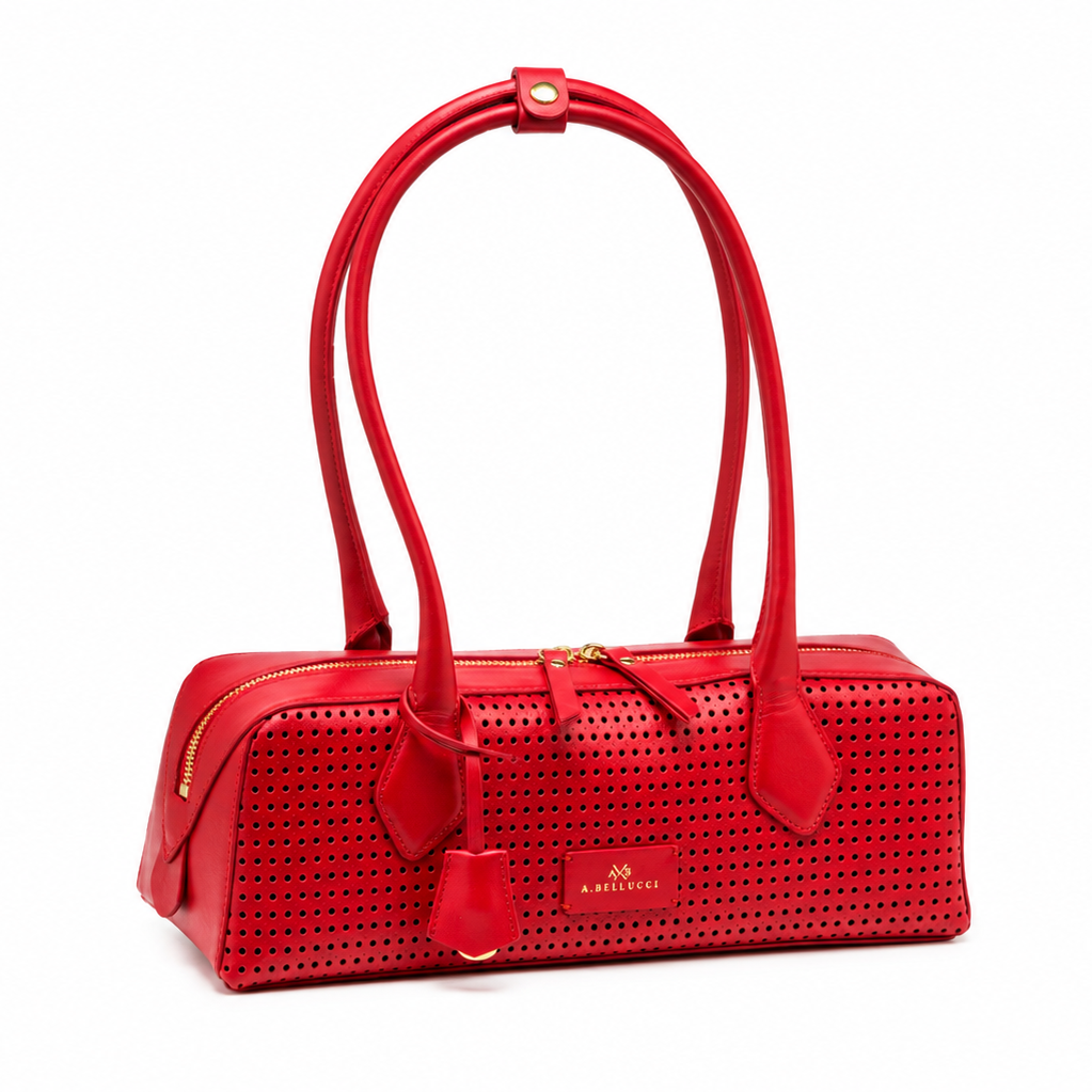 Bauletto Danielle in Vitello Traforato