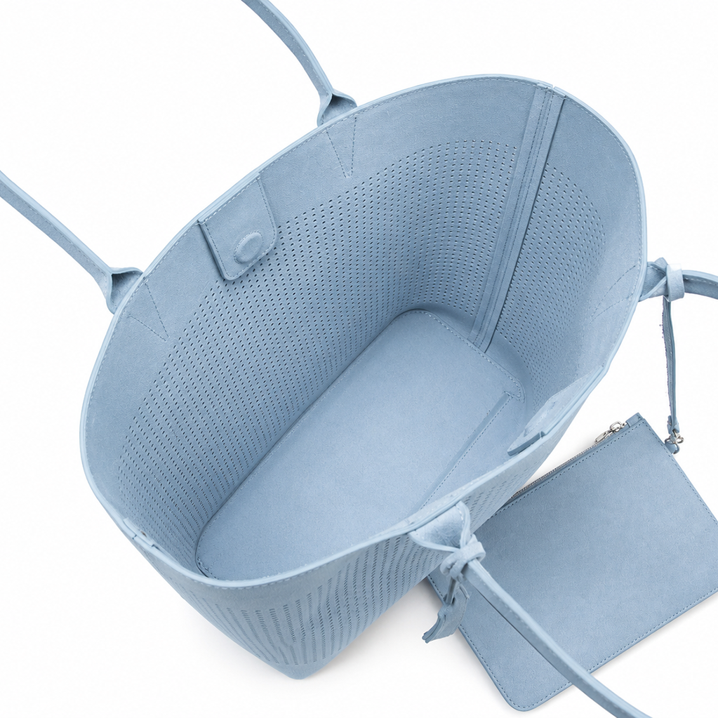 Borsa Tote Cecile in Camoscio Traforato