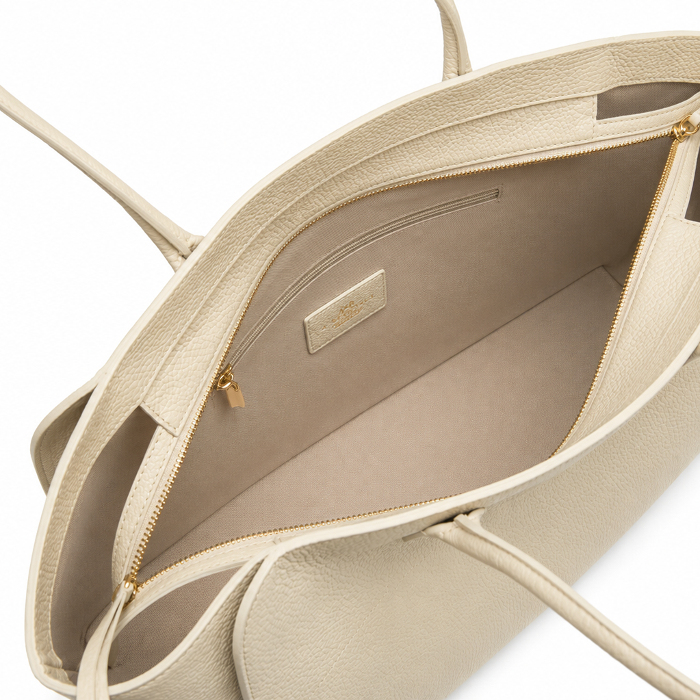 Borsa Tote Louren XL in Vitello Dollaro