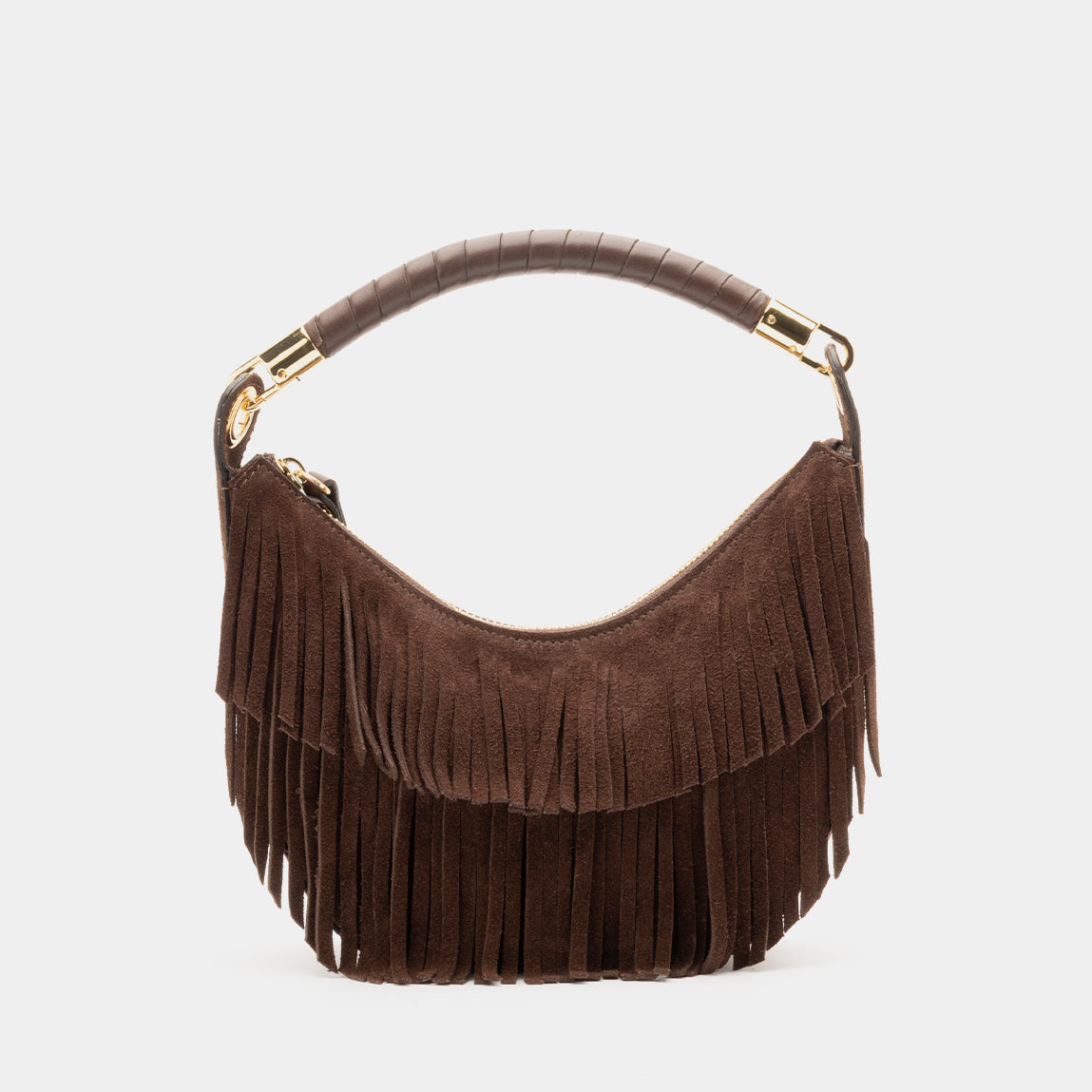 HOBO MARIENNE MINI– SUEDE CON FRANGE