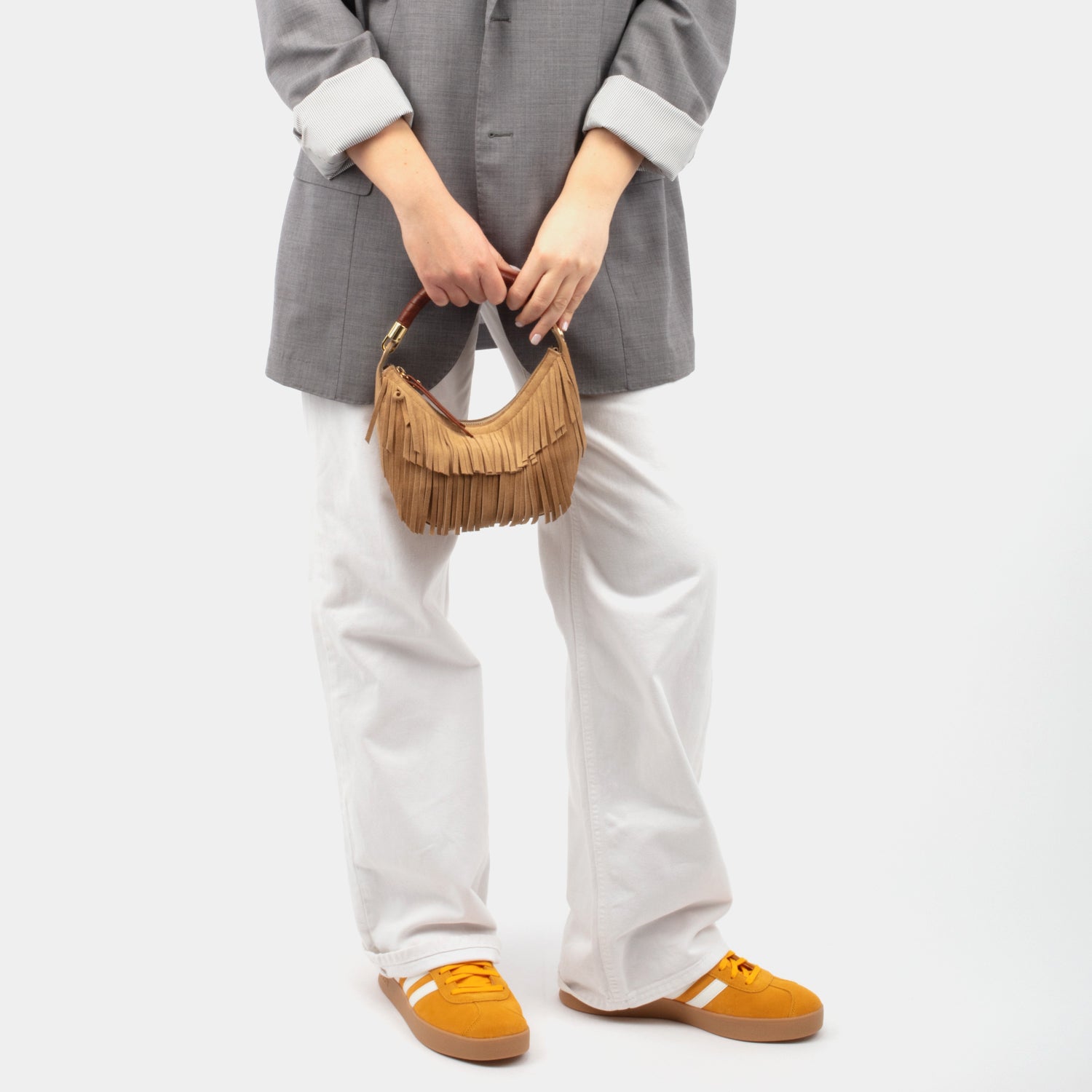 HOBO MARIENNE MINI– SUEDE CON FRANGE