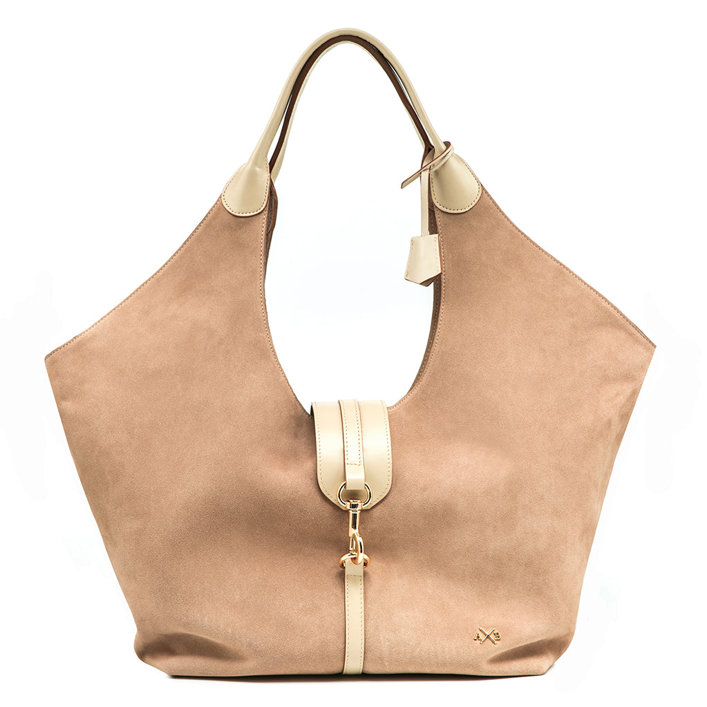 Tote Bag Michelle in Camoscio e Vitello