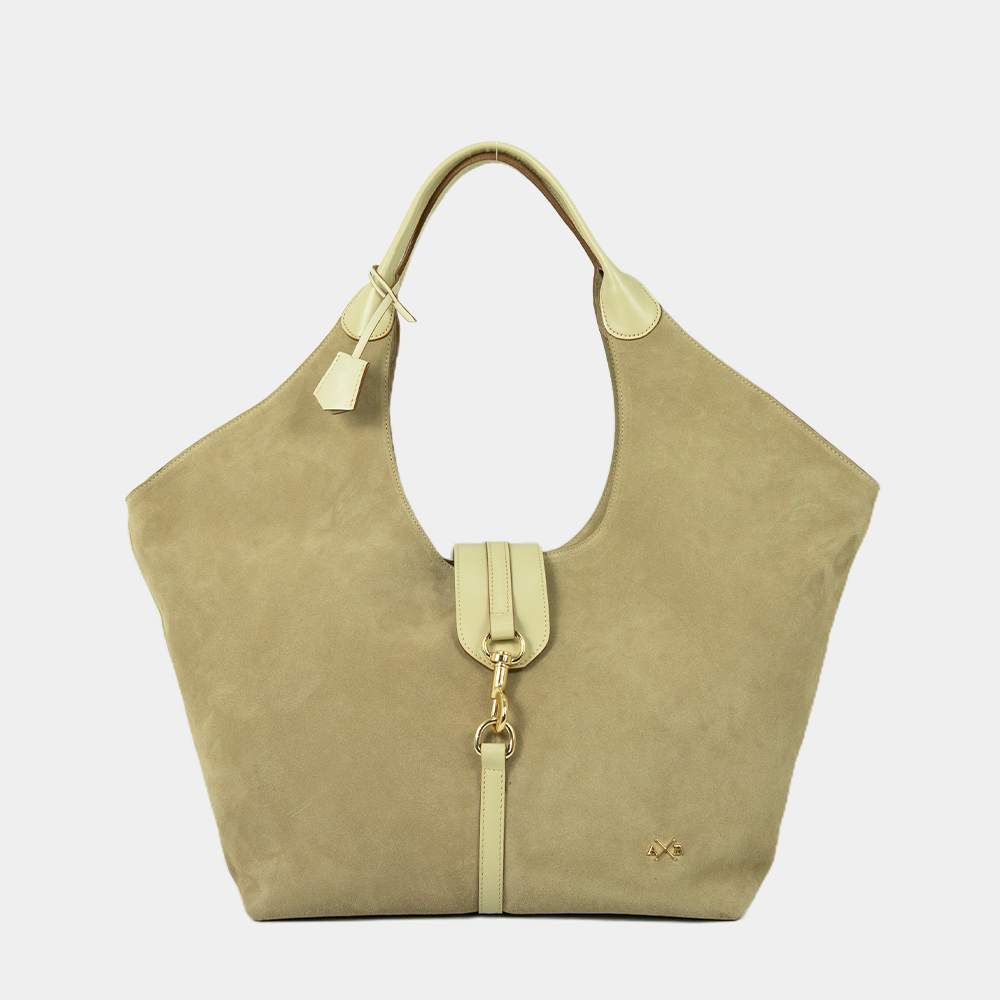 Tote Bag Michelle in Camoscio e Vitello