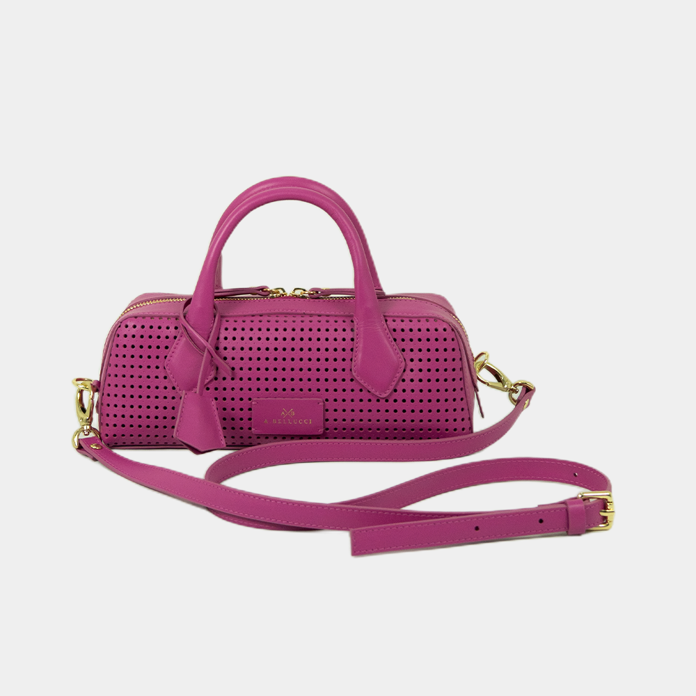 Bauletto Danielle Mini in Vitello Traforato
