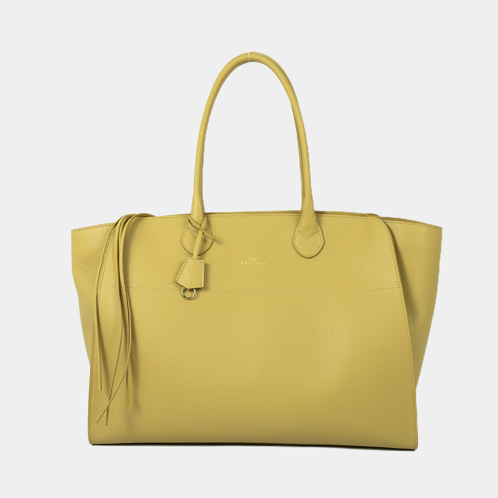 Borsa Tote Louren XL in Vitello Dollaro