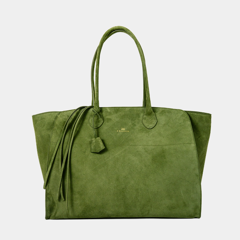 Borsa Tote Louren XL in Camoscio