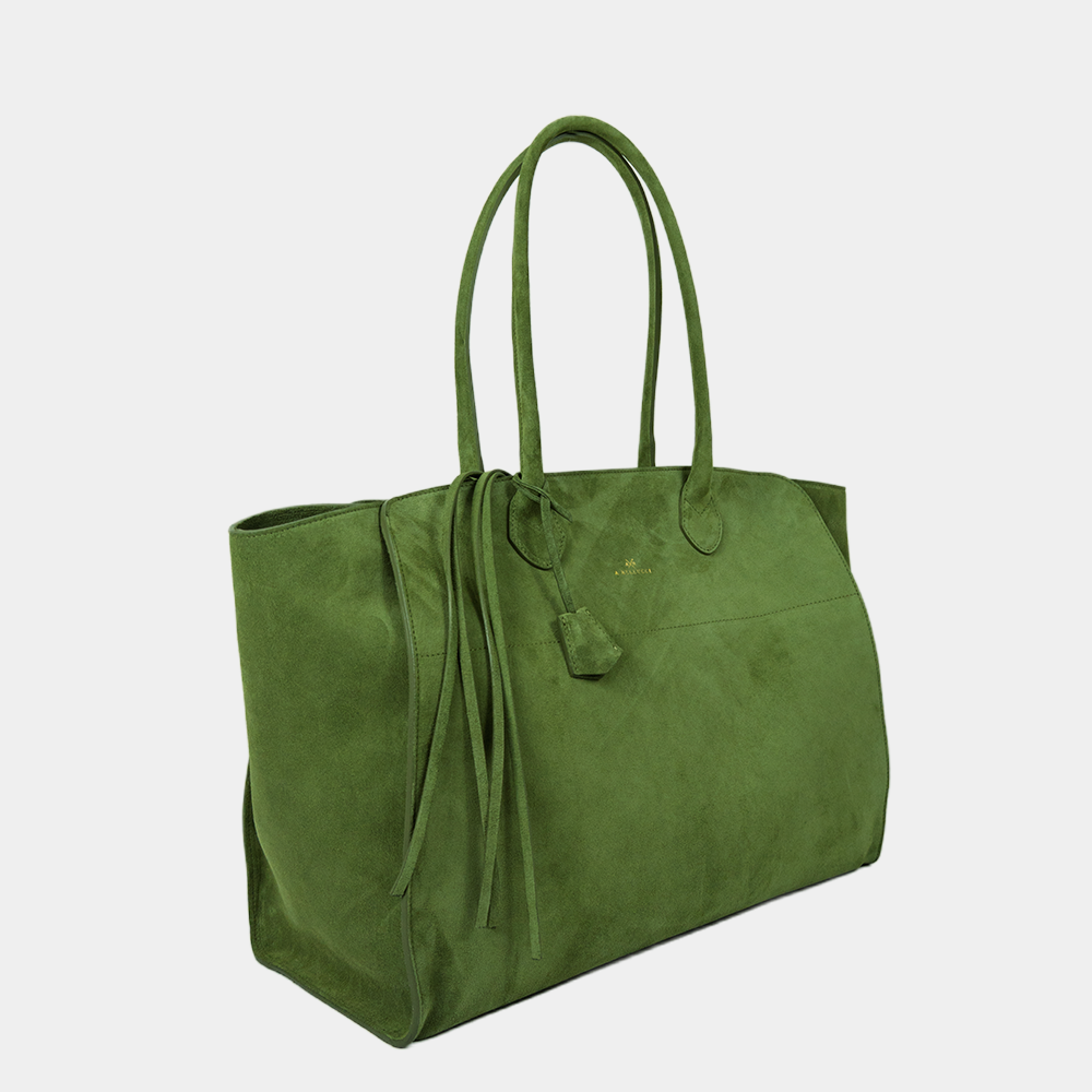 Borsa Tote Louren XL in Camoscio